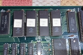 ~ Euro Football Champ 1990 Taito Arcade PCB Jamma ~