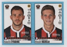 2016 Panini Foot Album Stickers Valentin Eysseric Vincent Koziello #662-663 1o2