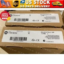 1P New Sealed AB 1746-NO4V / A SLC 500 PLC Analog Output Module US Stock