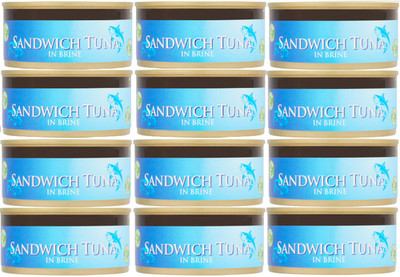 Sandwich Thunfisch in Salzlake, 160g, 12er Pack