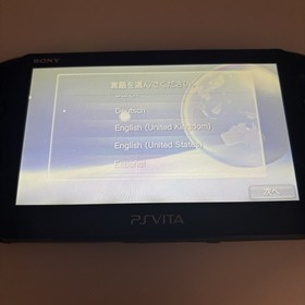 SONY PS Vita PCH-2000 Console Very Good Fast Shipping No joystick drift.
