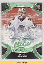 2021-22 Upper Deck MVP Green Script Kevin Lankinen #32 READ t4m