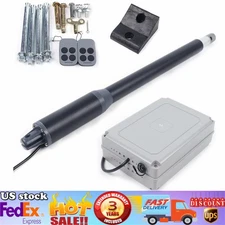 110V Automatic Single Swing Gate Opener Heavy Duty DC Motor W/ Remote Control