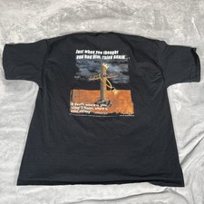 Vintage Apostle Gear Jesus T Shirt Mens 2XL Corinthians Y2K Black