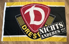 SG Dynamo Dresden Fahne - Retro 2000er Jahre - 140x90 cm - Top Zustand