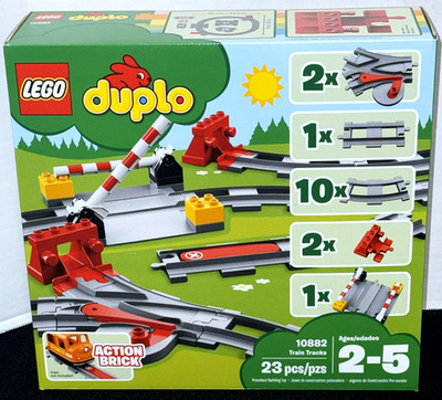 NEW SEALED! LEGO DUPLO 10882 TRAIN TRACKS / ACTION BRICK