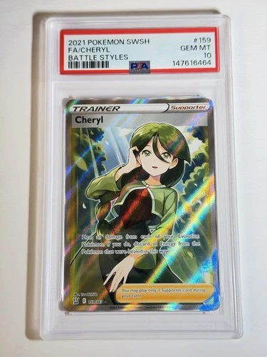Cheryl Full Art 159 Battle Styles - PSA 10
