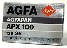 AGFA APX 100 Professional 35mm Film 36 EXP ISO 100 - EXPIRED 07/1995