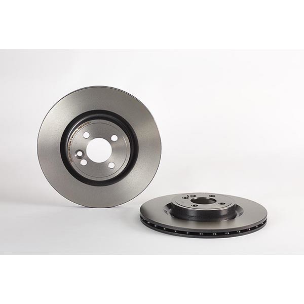 2x Front Brake Discs and Front Brake Pad Set Fits Mini Clubman Mini BREMBO - Image 5