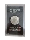 1883 GSA Holder Carson City Mint Uncirculated Morgan Dollar With Box And COA