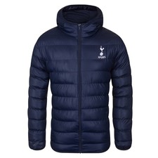 Tottenham Hotspur Mens Jacket Hooded Winter Quilted OFFICIAL Football Gift