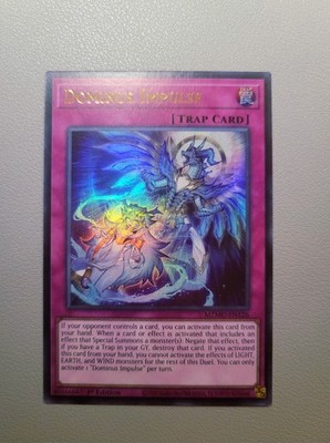 Yu-Gi-Oh! TCG Dominus Impulse UR 1st MZMU-EN126 Misprint UR Foil Bleed  NM