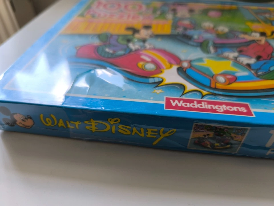 ✨ VINTAGE PUZZLE: Waddingtons - Walt Disney (100 Teile) – 1990 - Neu/OVP - Bild 2 von 4