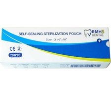 Sterilization Pouches Autoclave Bags Dental Tattoo Case of 10 Boxes 2000 Ct