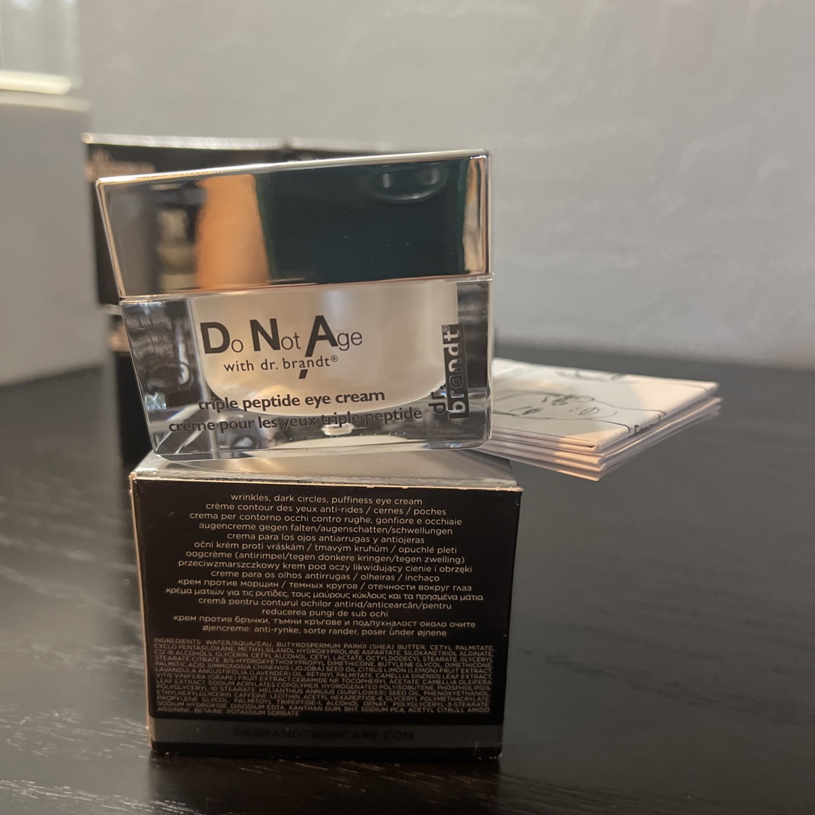 Dr Brandt Triple Peptide Eye Cream 0.5 oz 15g Full Size ~ Brand New in Box!! ❤️