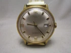 Timex Men's Wind-Up Watch W/Date For Parts or Repair.