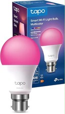 Tapo L530BA B22 WiFi Smart Bulb Works With Alexa Multicolour Dimmable 8.3W (60W)