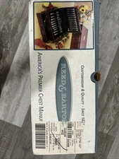 Reed & Barton Handcrafted Flatware Chest 2 Drawer Storage Box Tarnish Proof