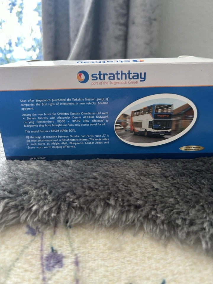 STAGECOACH LTD EDITION STRATHTAY UKBUS 0017 PERTH BUS STATION via BLAIRGOWRIE 57 - Image 3 of 4