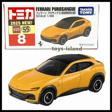 TOMICA 8 FERRARI PUROSANGUE 1/66 TOMY DIECAST 2025 NOV NEW MODEL First Edition