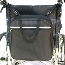 Zaino per sedia a rotelle grande capacità shopping portaoggetti uso viaggio