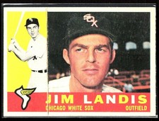 Jim Landis 1960 Topps #550 Chicago White Sox