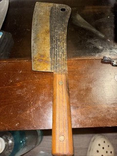 Vintage Forgecraft Hi Carbon Cleaver Knife