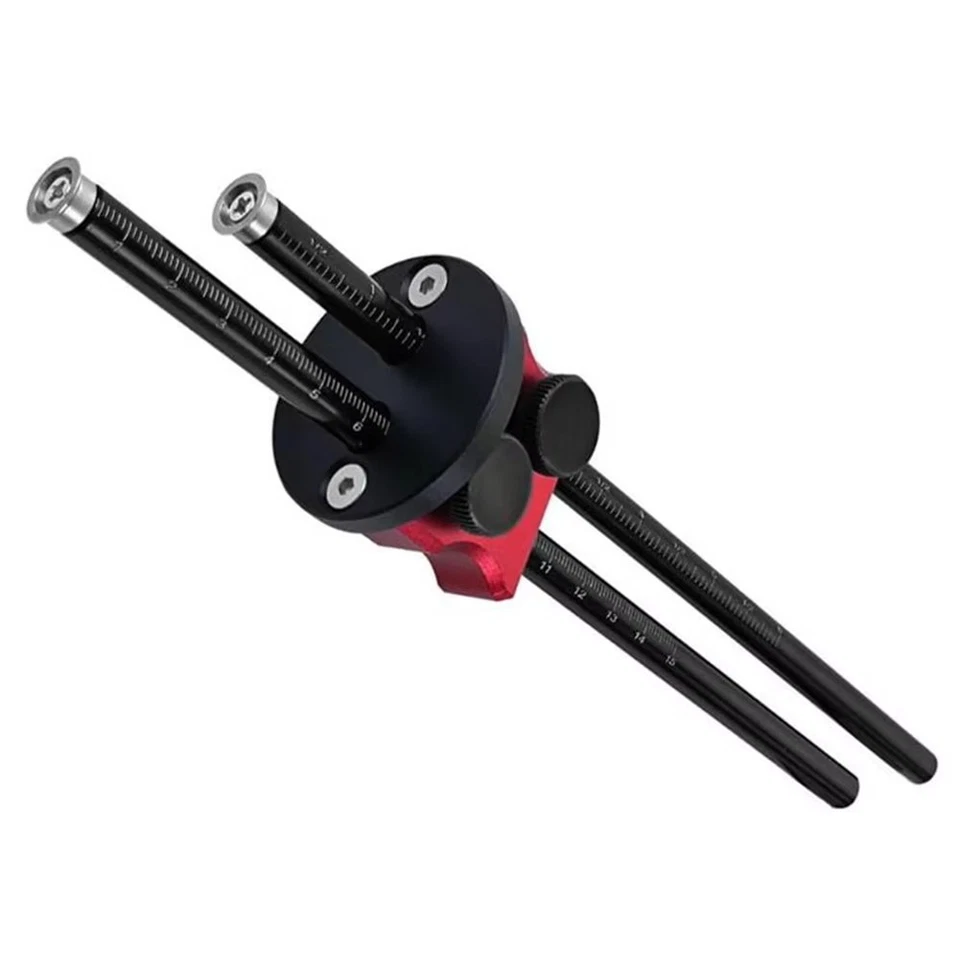 Woodworking Scribing Tool Dual Blade with Pencil Refill for Easy Measurement - Image 2 of 4