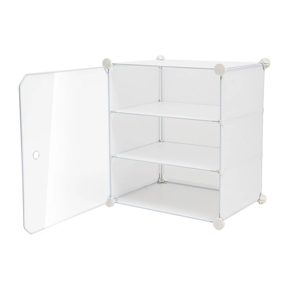 12 Tiers Shoe Rack Box Organizer Stackable Cabinet Storage For 36 Pairs Shoes - Image 2 of 4