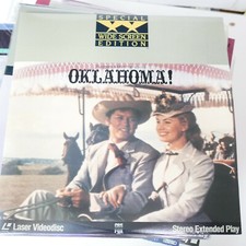 Oklahoma Laserdisc Rogers And Hammerstein Musical Rare Widescreen Free Shipping