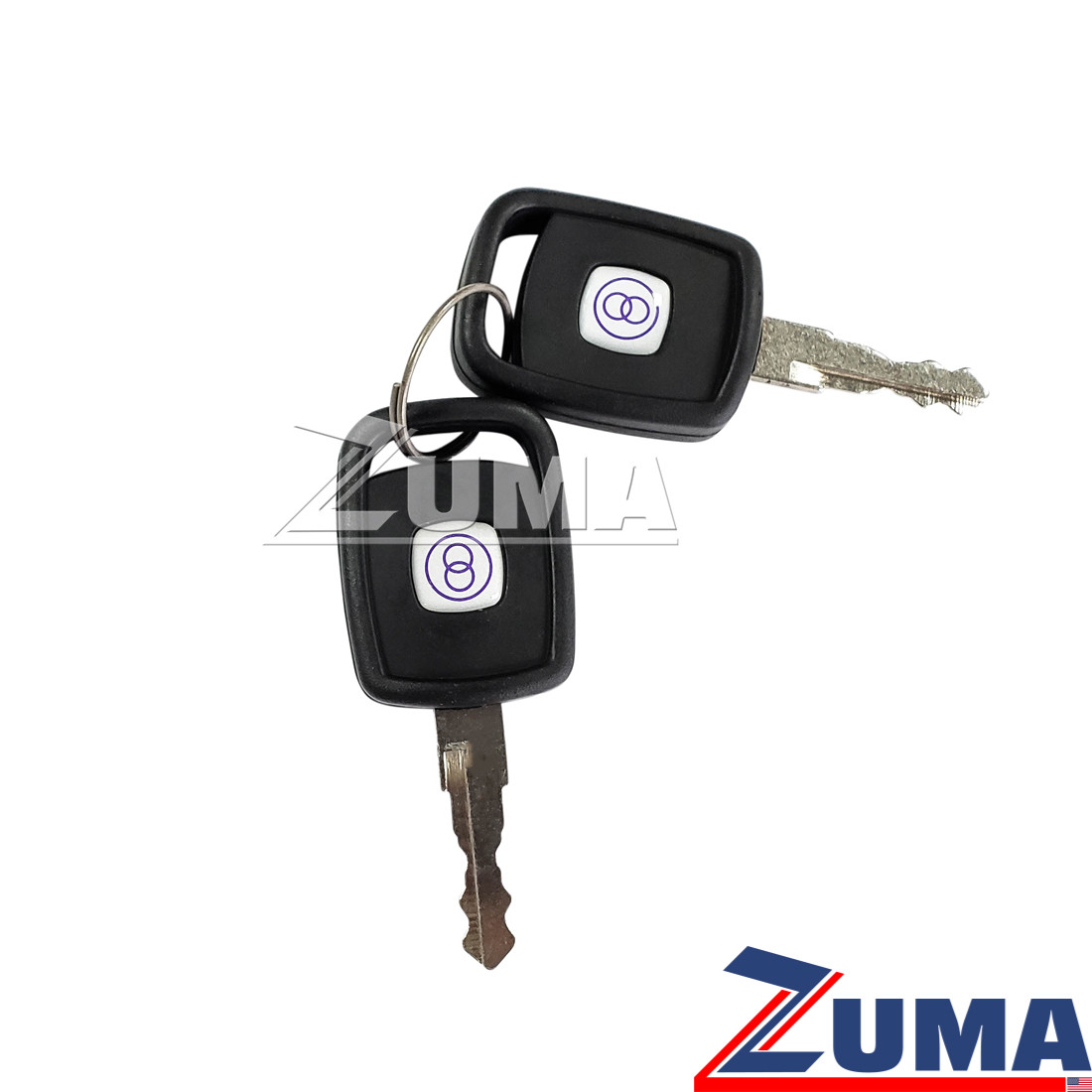 JLG 70022765 - NEW (Genuine OEM) JLG Telehandler Key (Set of 2