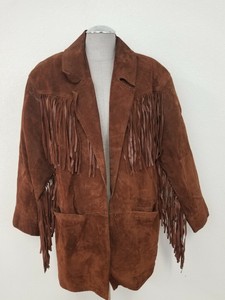 jaqueta feminina de camurça