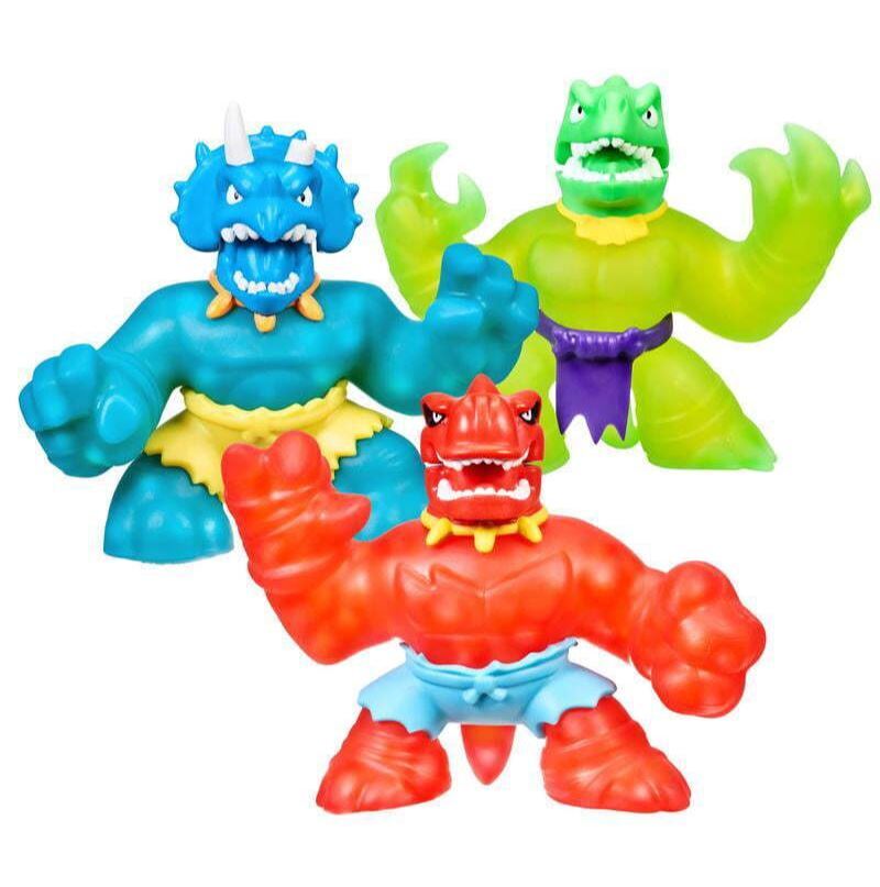 Heroes of Goo Jit Zu Dino Power Mega 3 Pack Chomp Attack EXCLUSIVE