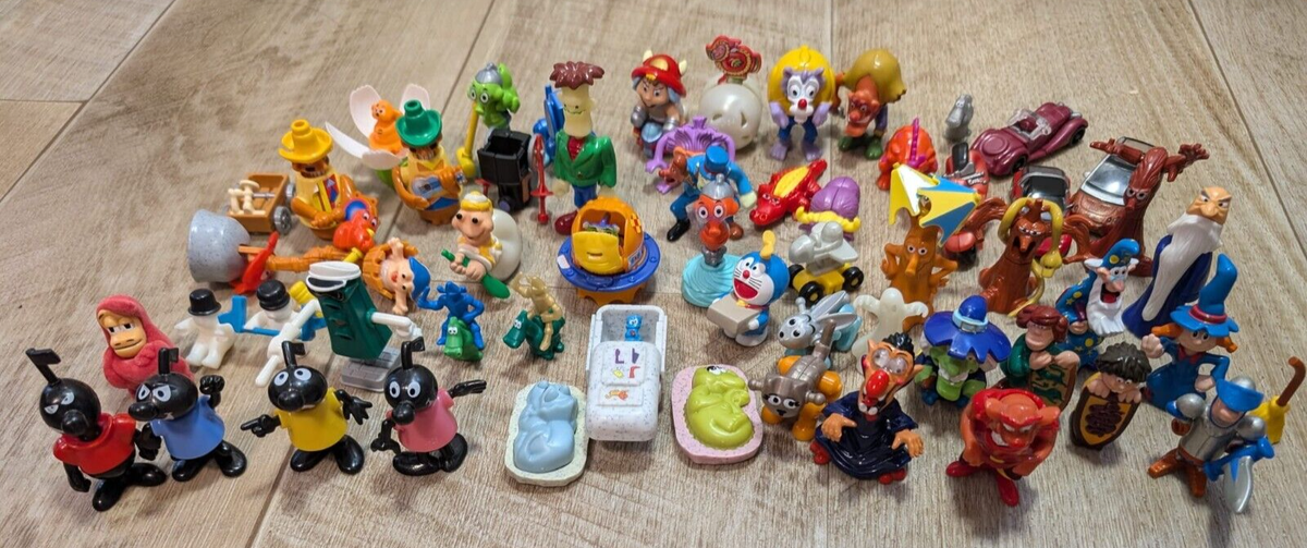 Kinder Surprise Toys Lot of 90+Vintage Nostalgic 80's, 90s Early