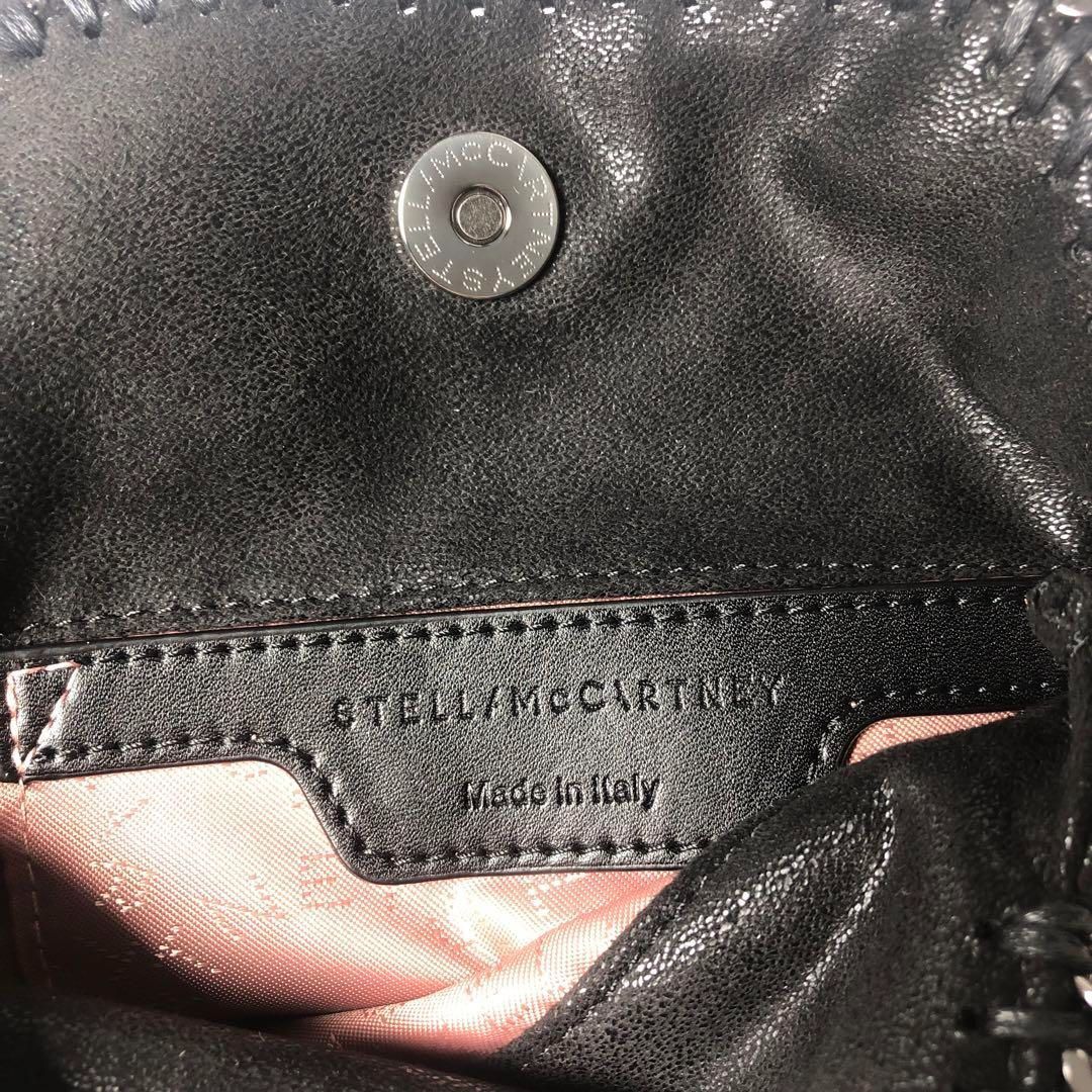 STELLA MCCARTNEY FALABELLA Chain Black Mini Tiny Tote Bag 2way | eBay