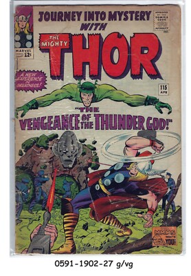 Journey into Mystery #115   April 1965, Marvel Comics