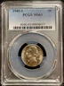 1949 S Jefferson Nickel PCGS MS63 Freshly Graded. ENN Coins