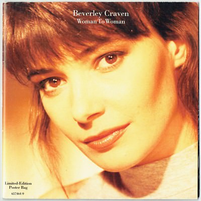 BEVERLEY  CRAVEN - 7'' - Woman To Woman. Limited Edition Poster Bag. Epic