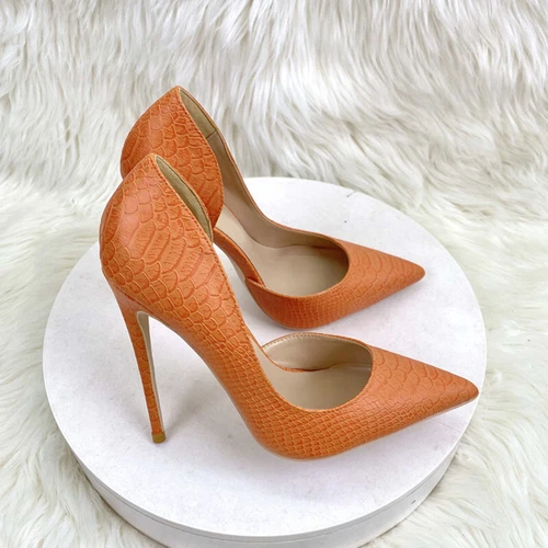 Elegantes Zapatos para Mujer Sin Cordones Damas Tacón Alto Punta Punta Punta Tacones de aguja Zapatos de Noche - Imagen 9 de 14