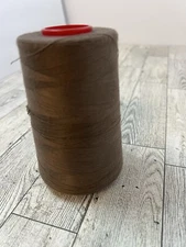 New SCT thread 6000 Yards Polyester Thread Cones - Taupe tone
