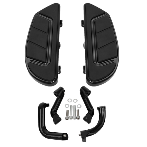 4588 Driver Floorboard Relocation Brackets For Harley Touring Road