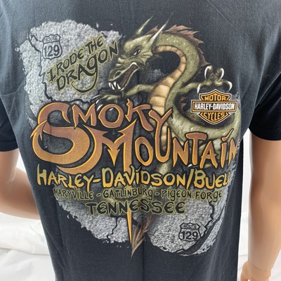 HARLEY DAVIDSON I RODE DRAGON T SHIRT 