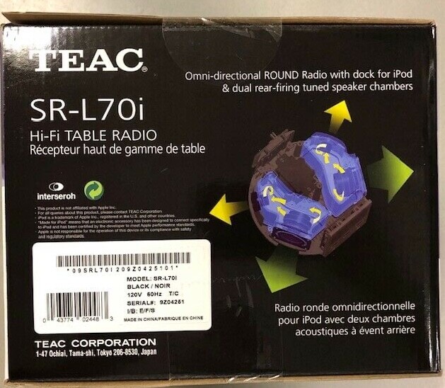 Teac SRL70I Clock Radio for sale online | eBay