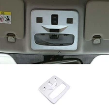 Front Reading Light Frame Trim For LR Freelander 2 LR2 08-2015 1X Matte Silver