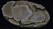 90x120mm or 120x92mm Flyer Resin Base Slate Rock Debris Scenic Warhammer 40k