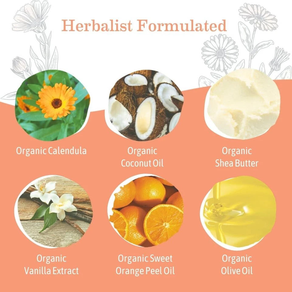 Earth Mama Sweet Orange Baby Wash 34 fl oz jabón espumoso suave orgánico Foto 4 de 4