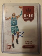 2020/21 Panini Court Kings GRANT RILLER Heir Apparent rookie auto-68/75-Hornets