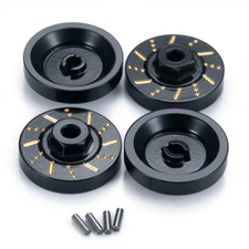 AXSPEED BRASS HEX ADAPTER 4MM SET for AXIAL SCX24 1:24 RC CRAWLER UPGRADE PARTS