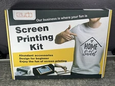 Caydo Screen Printing Starter kit, New in Sealed Box. Free shipping 