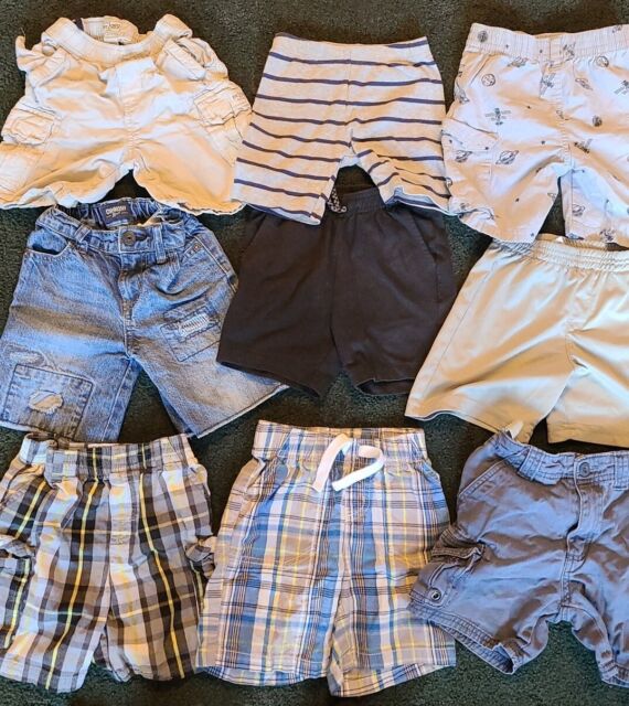 Lot of 9 Boy Shorts Size 3T Summer Clothes